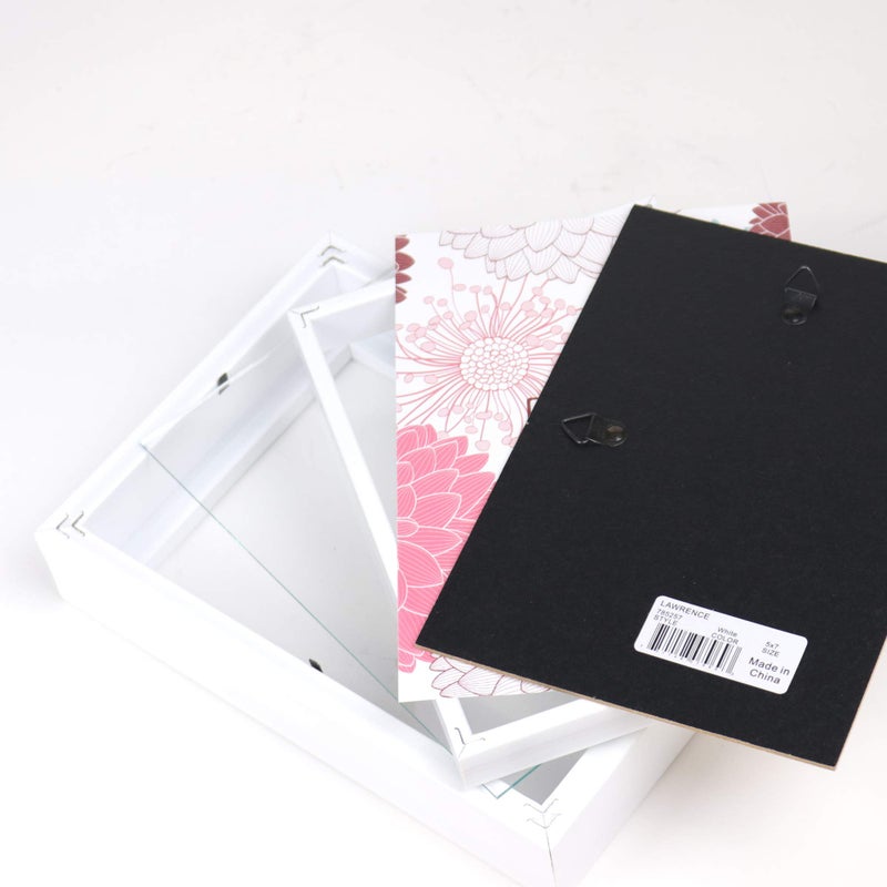 Lawrence Frames 785257 Shadow Box Frame, 5x7, White, 1 Count (Pack of 1) - Image 4